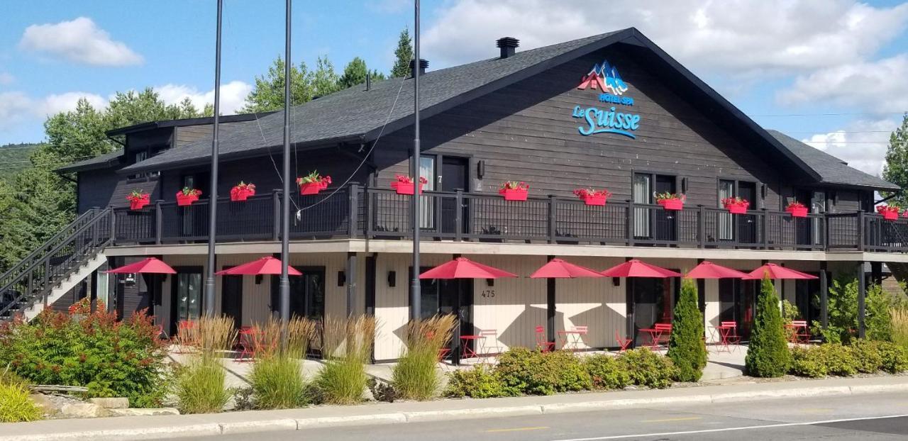 Hotel "Le Suisse" Saint-Donat-de-Montcalm Buitenkant foto